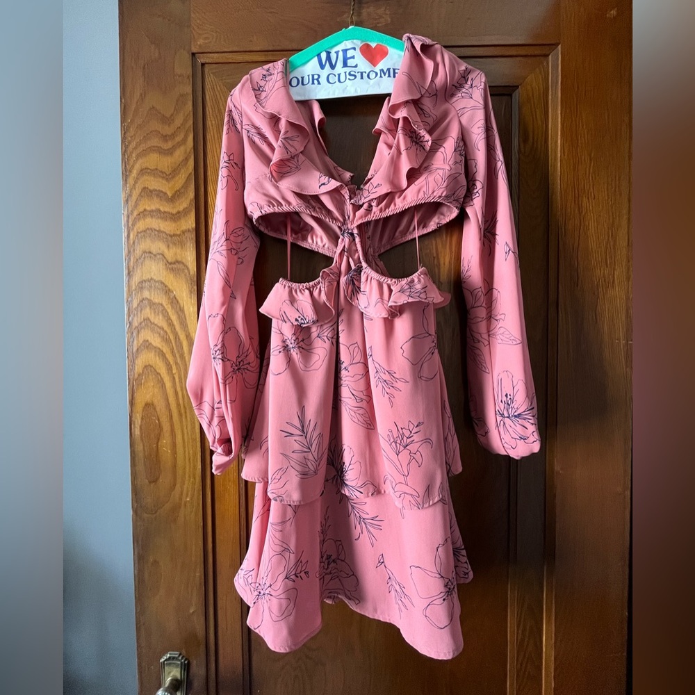 Open Edit Cut out dress